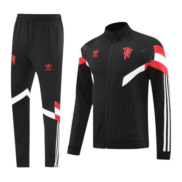 Manchester United Training Jacket Kit (Jacket+Pants) 2024/25 Top Soccer Jerseys Store