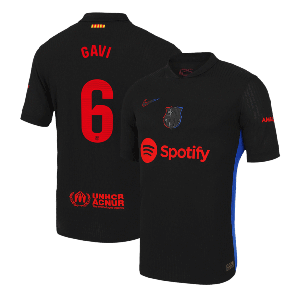 Player Version GAVI #6 Barcelona Away  Soccer Jersey 2024/25 Top Soccer Jerseys Store