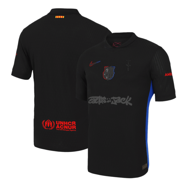 Player Version Barcelona X Travis Scott Away Shirt 2024/25 - Image 3