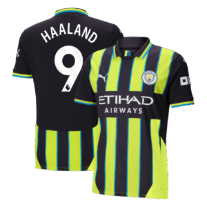 HAALAND #9 Manchester City Away  Soccer Jersey 2024/25 Top Soccer Jerseys Store