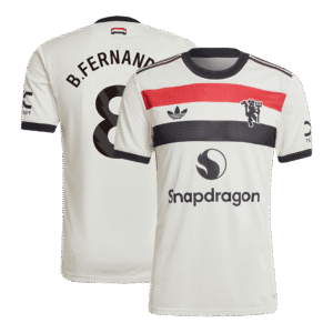 Player Version B.FERNANDES #8 Manchester United Third Away  Soccer Jersey 2024/25 Top Soccer Jerseys Store