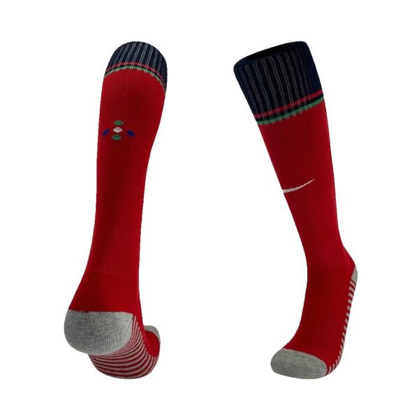 Kid's Portugal Home Socks Euro 2024