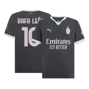 Rafael Leão #10 AC Milan Third Away  Soccer Jersey 2024/25 Top Soccer Jerseys Store