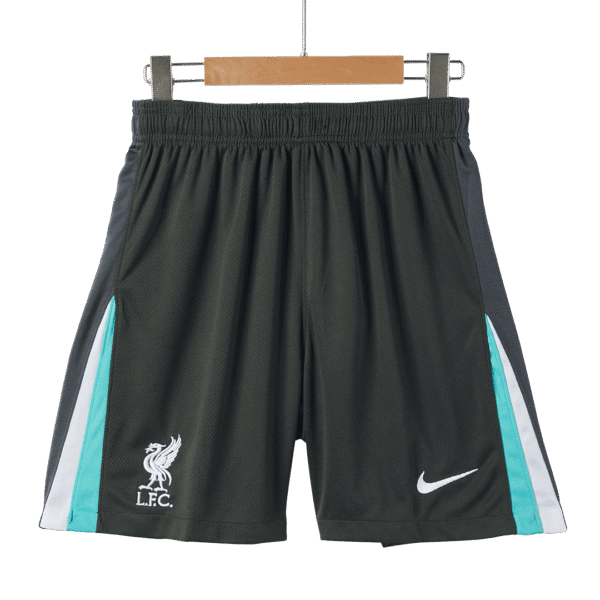 Liverpool Away Soccer Shorts 2024/25 Top Soccer Jerseys Store