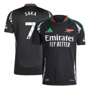 Player Version SAKA #7 Arsenal Away  Soccer Jersey 2024/25 Top Soccer Jerseys Store