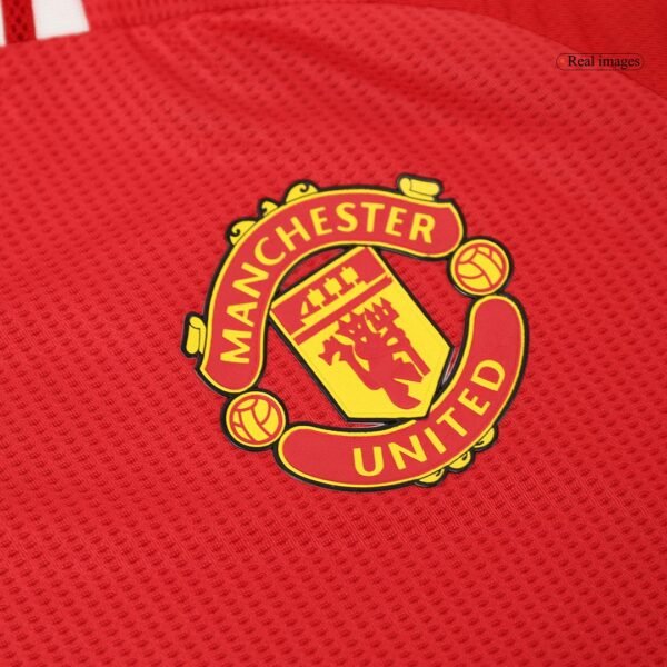 Player Version B.FERNANDES #8 Manchester United Home  Soccer Jersey 2024/25 Top Soccer Jerseys Store