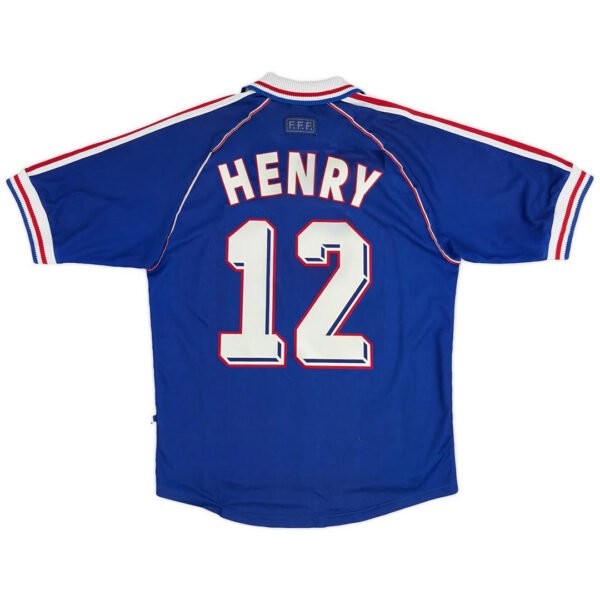 HENRY #12 Classic France Home Shirt 1998