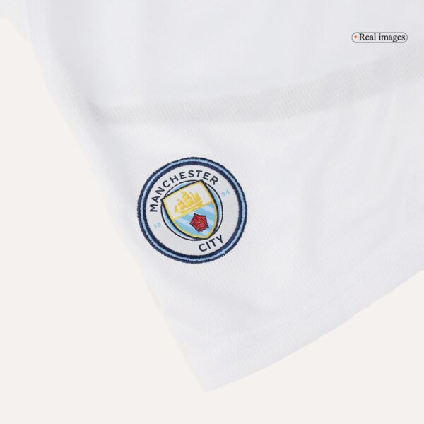 Kid's Manchester City Home  Soccer Jersey Kit(Jersey+Shorts) 2024/25 Top Soccer Jerseys Store