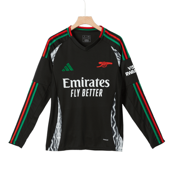 Arsenal Away Long Sleeve  Soccer Jersey 2024/25 Top Soccer Jerseys Store