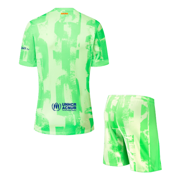 Barcelona Third Away  Soccer Jersey Kit(Jersey+Shorts) 2024/25 - (Spotify Logo Without Text) Top Soccer Jerseys Store