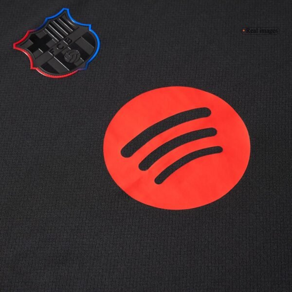 Barcelona Away  Soccer Jersey 2024/25 - Spotify Logo Without Text Top Soccer Jerseys Store