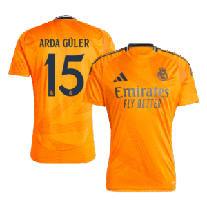Arda Güler #15 Real Madrid Away  Soccer Jersey 2024/25 Top Soccer Jerseys Store