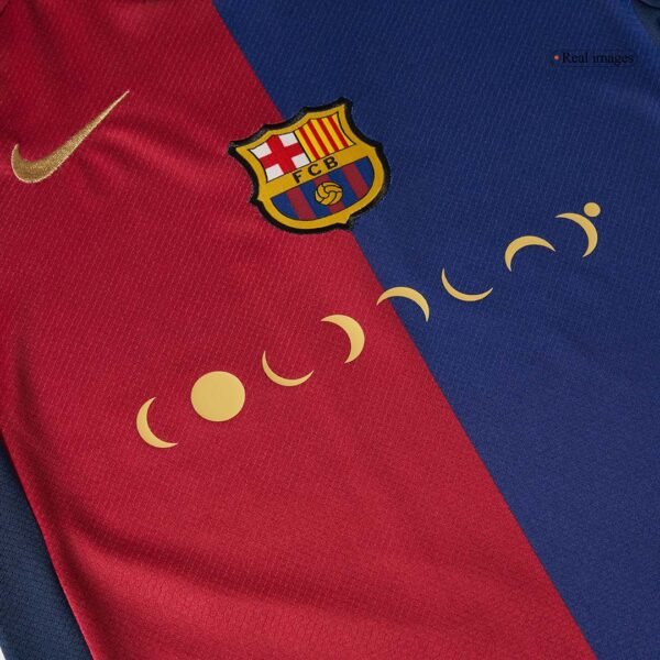 Kid's Barcelona Home  Soccer Jersey Kit(Jersey+Shorts) 2024/25 - COLDPLAY Top Soccer Jerseys Store