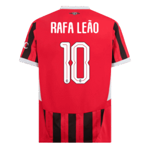 RAFA LE?O #10 AC Milan Home  Soccer Jersey 2024/25 - UCL Top Soccer Jerseys Store