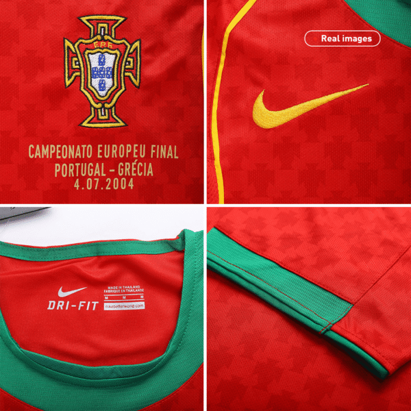 Portugal Home Retro Shirt 2004 - Euro Final - Image 2