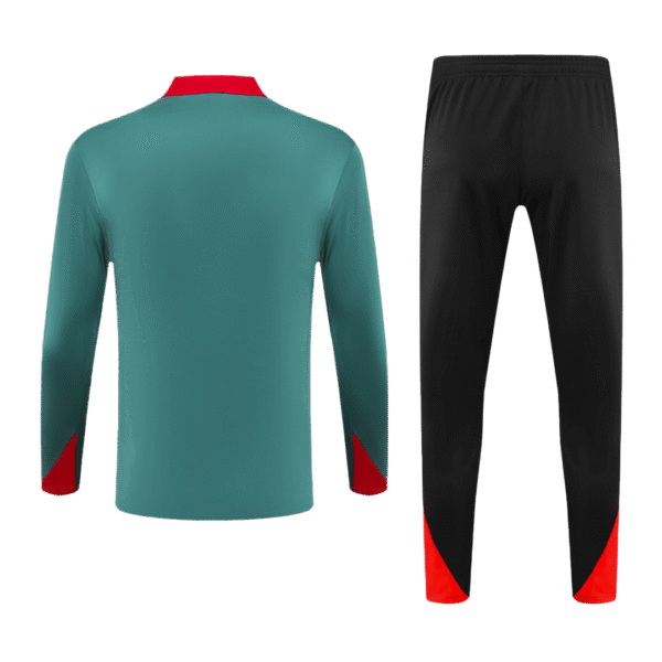 Kid's Liverpool Zipper Sweatshirt Kit(Top+Pants) 2024/25 Top Soccer Jerseys Store