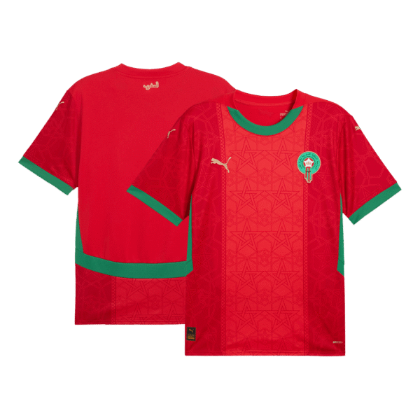 Morocco Home  Soccer Jersey 2024/25 Top Soccer Jerseys Store