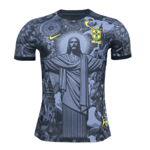 Player Version Brazil Jesus  Soccer Jersey 2024 Top Soccer Jerseys Store