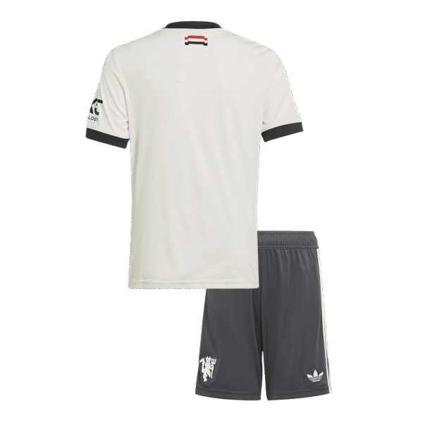 Kid's Manchester United Third Away  Soccer Jersey Kit(Jersey+Shorts) 2024/25 Top Soccer Jerseys Store