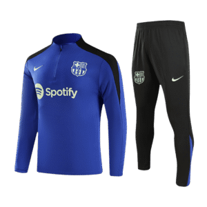 Barcelona Zipper Sweatshirt Kit(Top+Pants) 2024/25 Top Soccer Jerseys Store