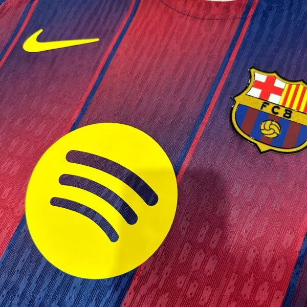 Player Version Barcelona Home 2025/26 Shirt - Image 3