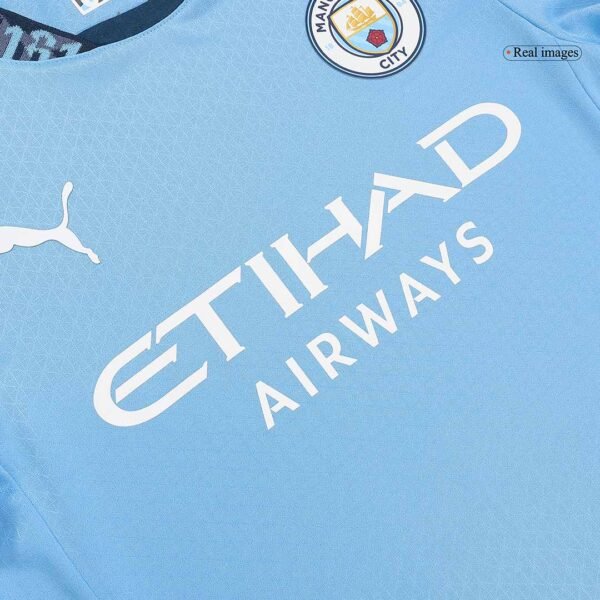 Player Version HAALAND #9 Manchester City Home  Soccer Jersey 2024/25 - UCL Top Soccer Jerseys Store