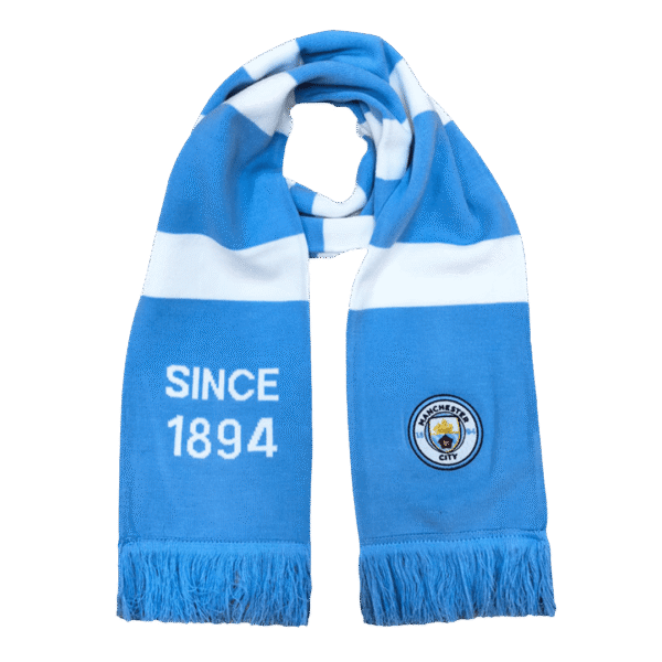 Manchester City Soccer knitting Scarf Blue&White Top Soccer Jerseys Store