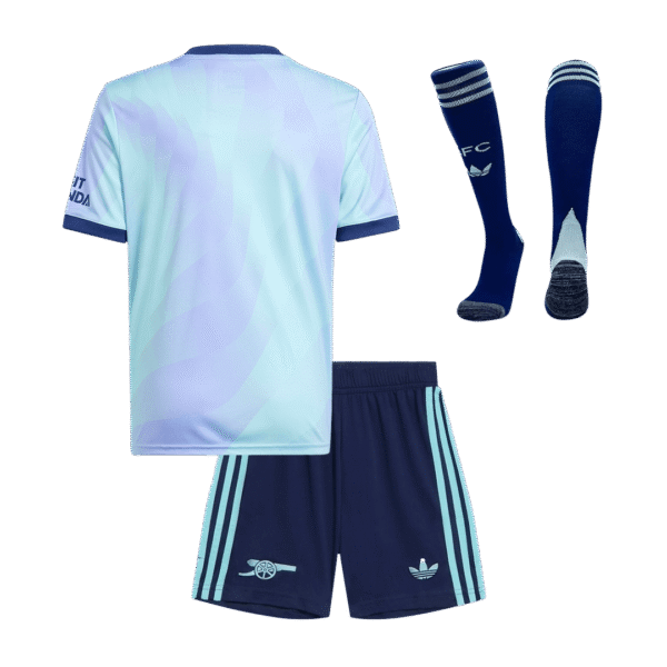 Kid's Arsenal Third Away  Soccer Jersey Kit(Jersey+Shorts+Socks) 2024/25 Top Soccer Jerseys Store