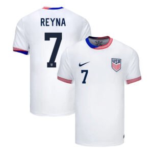 Men's USA REYNA #7 Home Shirt Copa América 2024