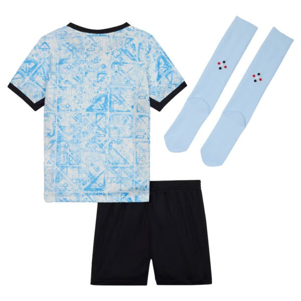 Kid's Portugal Away Shirts Full Kit Euro 2024(Short+ Shorts+sock) - Image 3