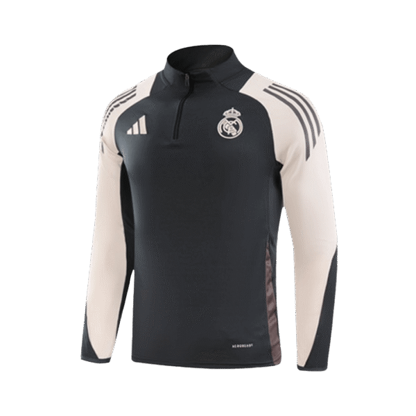 Real Madrid Zipper Sweatshirt Kit(Top+Pants) 2024/25 Top Soccer Jerseys Store