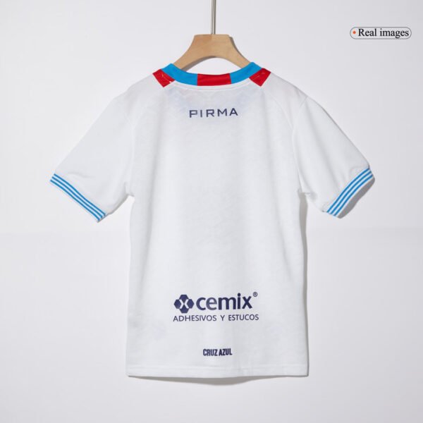 Kid's Cruz Azul Away  Soccer Jersey Kit(Jersey+Shorts) 2024/25 Top Soccer Jerseys Store