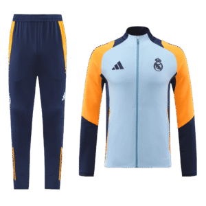 Kid's Real Madrid Training Kit (Jacket+Pants) 2024/25 Top Soccer Jerseys Store