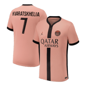 KVARATSKHELIA #7 PSG Third Away Soccer Jersey 2024/25 Top Soccer Jerseys Store