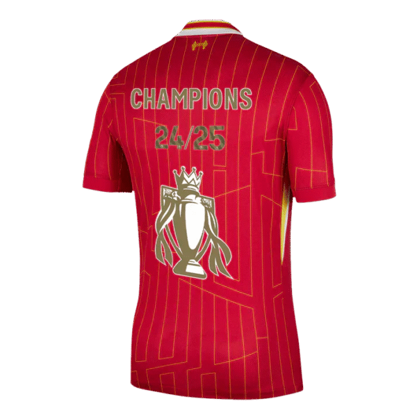 Liverpool FC Home Soccer Jersey 2024/25 | Premier League Champions Go Soccer World Shop