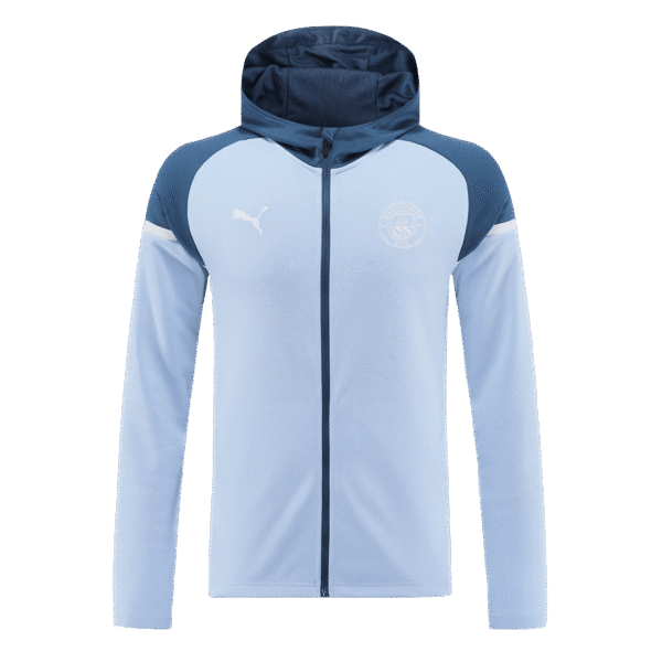 Manchester City Hoodie Training Kit (Jacket+Pants) 2024/25 Top Soccer Jerseys Store