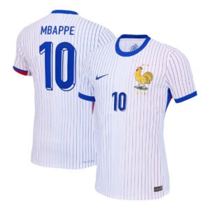 France MBAPPE #10 Away Match Shirt Euro 2024