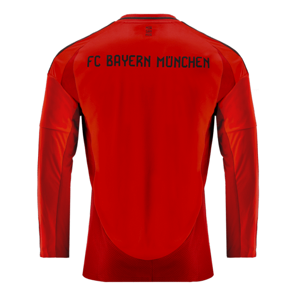 Bayern Munich Home Long Sleeve  Soccer Jersey 2024/25 Top Soccer Jerseys Store
