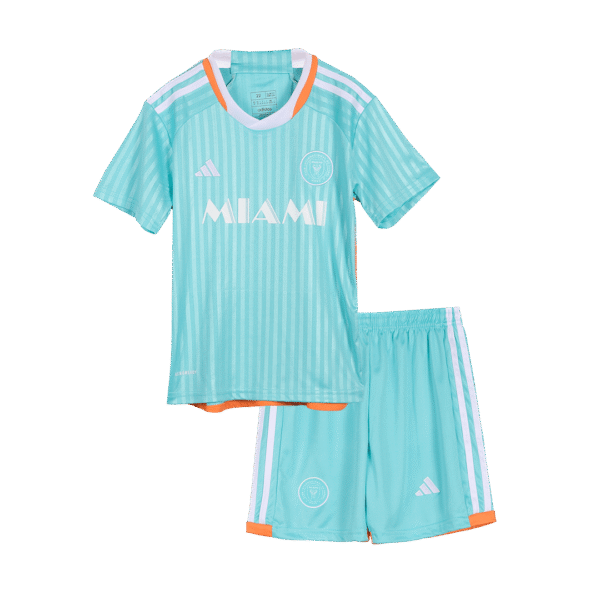Kid's Inter Miami CF Third Away  Soccer Jersey Kit(Jersey+Shorts) 2024 Top Soccer Jerseys Store