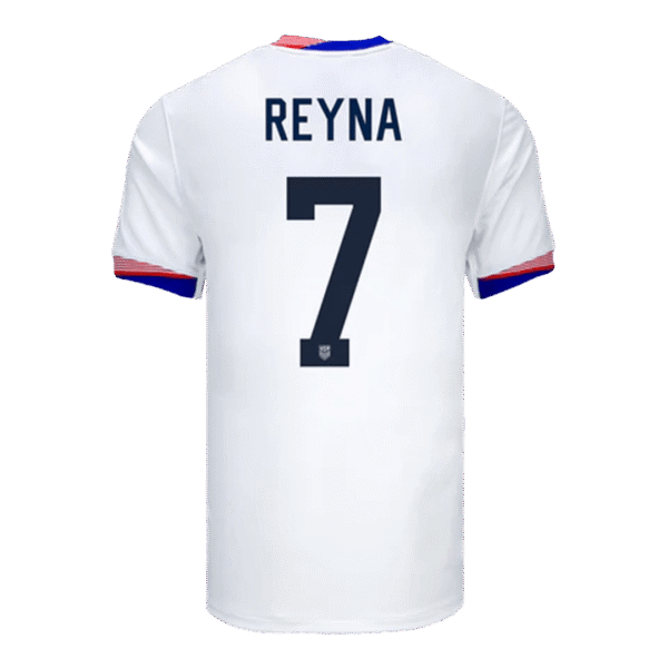 Men's USA REYNA #7 Home Shirt Copa América 2024 - Image 2