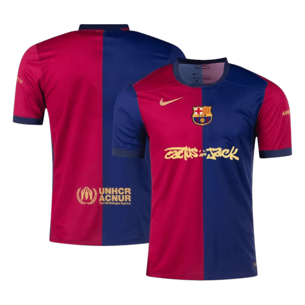 Player Version FC Barcelona x Travis Scott Limited Edition 2024/25 Shirt - Image 3