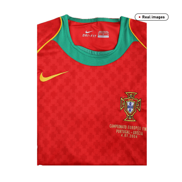 Portugal Home Retro Shirt 2004 - Euro Final - Image 5