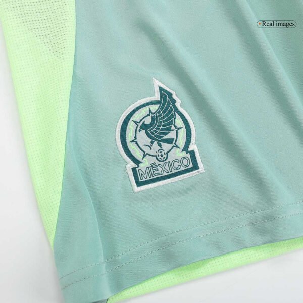 Kid's Mexico Away Jerseys Kit(Jersey+Shorts) Copa América 2024 Top Soccer Jerseys Store