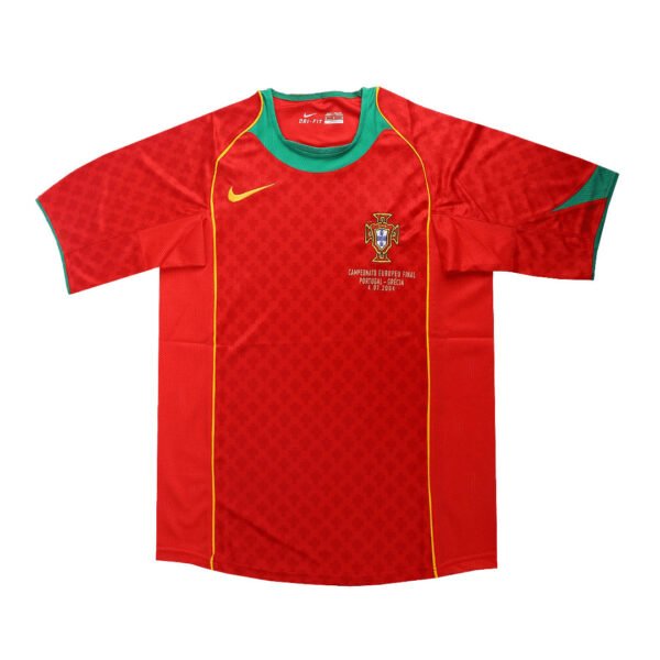 Portugal Home Retro Shirt 2004 - Euro Final