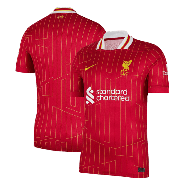 Liverpool Home  Soccer Jersey 2024/25 Top Soccer Jerseys Store