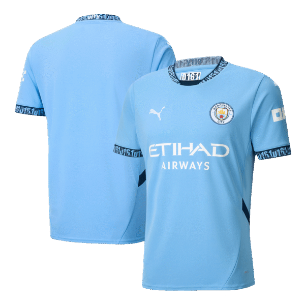 Manchester City Home  Soccer Jersey 2024/25 Top Soccer Jerseys Store