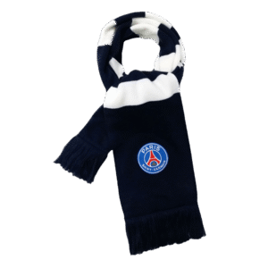 PSG Soccer knitting Scarf Black&White Top Soccer Jerseys Store