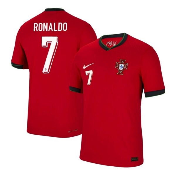 Portugal RONALDO #7 Home Match Shirt Euro 2024
