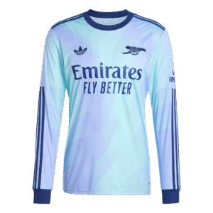 Arsenal Third Away Long Sleeve  Soccer Jersey 2024/25 Top Soccer Jerseys Store