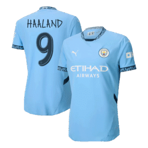 Player Version HAALAND #9 Manchester City Home  Soccer Jersey 2024/25 - UCL Top Soccer Jerseys Store